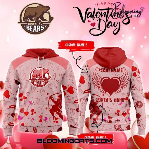 Hershey Bears x Valentines Day 2025 Limited Edition Hoodie