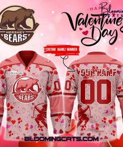 Hershey Bears x Valentines Day 2025 Limited Edition Jersey