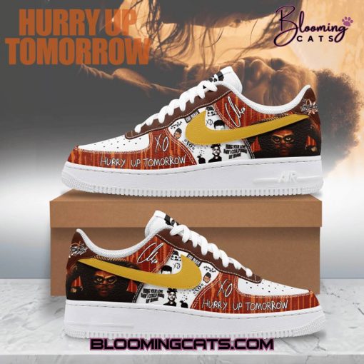 “Hurry Up Tomorrow” Limited Edition Air Force 1 Sneaker