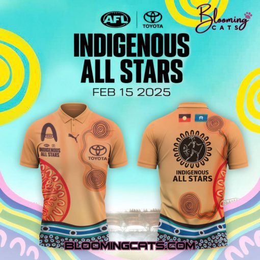 Indigenous All Stars AFL 2025 Authentic Limited Edition Polo Shirt