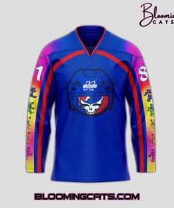 Kalamazoo Wings x Grateful Dead 2025 Hockey Jersey