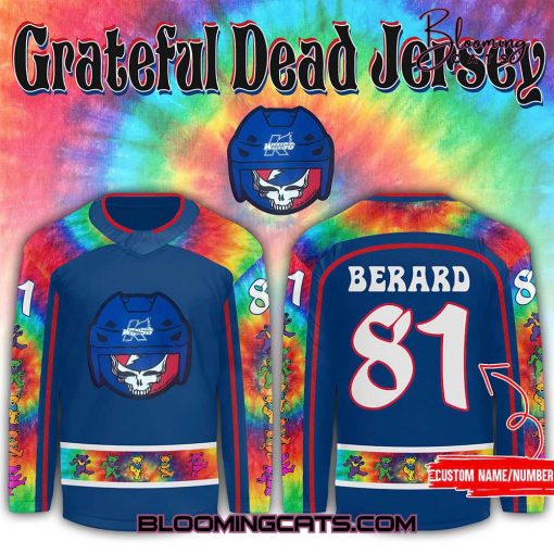 Kalamazoo Wings x Grateful Dead 2025 Limited Edition Jersey