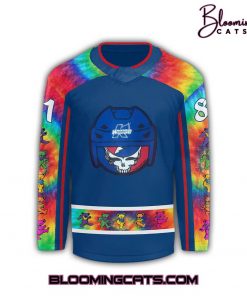 Kalamazoo Wings x Grateful Dead 2025 Limited Edition Jersey