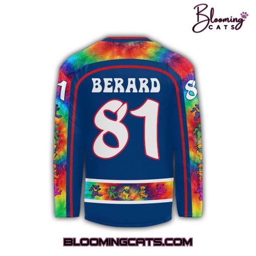 Kalamazoo Wings x Grateful Dead 2025 Limited Edition Jersey