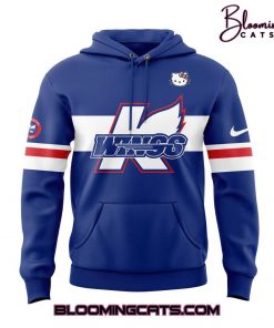 Kalamazoo Wings x Hello Kitty Limited Edition Blue Hoodie