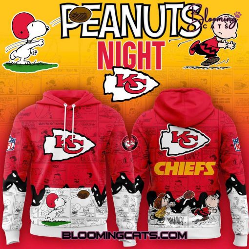 Kansas City Chiefs 75th Anniversary of Peanuts Limited Edition Hoodie