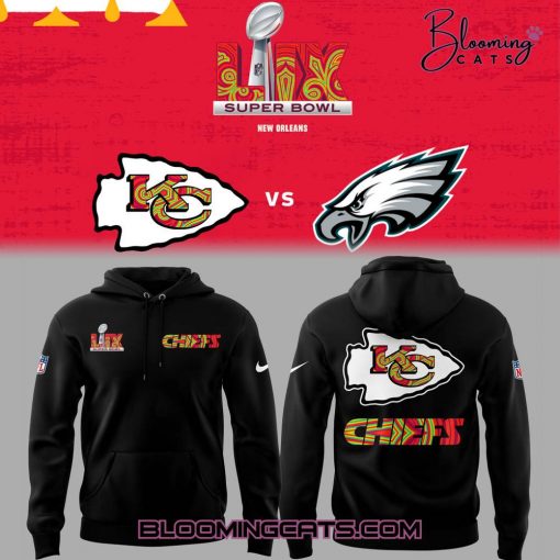 Kansas City Chiefs NFL Super Bowl LIX 2025 Limited Edition Black Hoodie