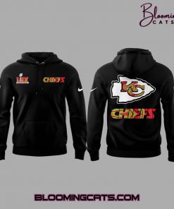 Kansas City Chiefs NFL Super Bowl LIX 2025 Limited Edition Black Hoodie