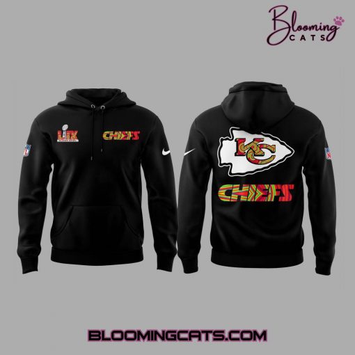 Kansas City Chiefs NFL Super Bowl LIX 2025 Limited Edition Black Hoodie