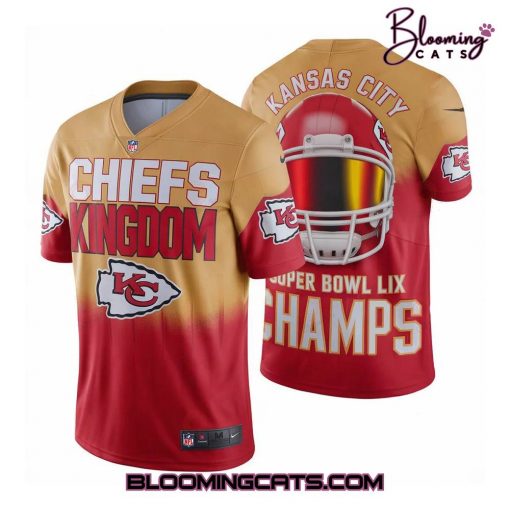 Kansas City Chiefs Super Bowl 2025 Champions Football Jersey