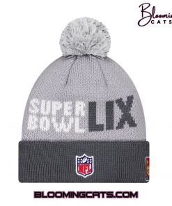 Kansas City Chiefs Super Bowl LIX Limited Edition Grey Knit Hat