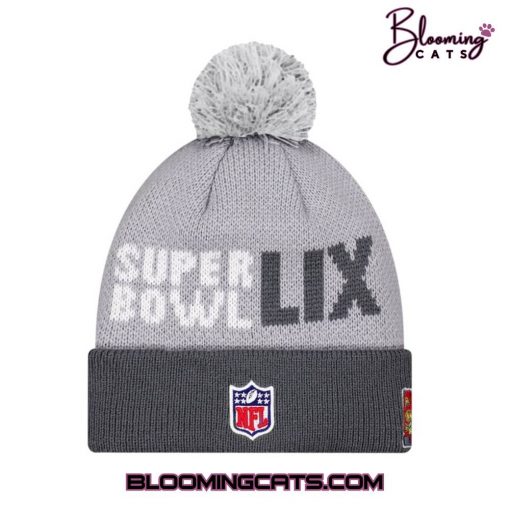 Kansas City Chiefs Super Bowl LIX Limited Edition Grey Knit Hat