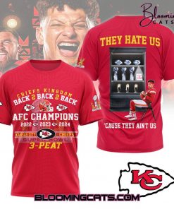 Kansas City Chiefs “THEY HATE US ‘CAUSE THEY AINT US” T-shirt