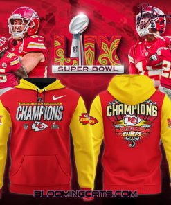 Kansas City Chiefs x Super Bowl LIX Champions 2025 Limited Edition Red Hoodie