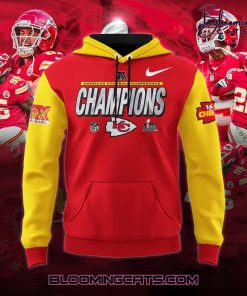 Kansas City Chiefs x Super Bowl LIX Champions 2025 Limited Edition Red Hoodie