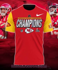 Kansas City Chiefs x Super Bowl LIX Champions 2025 Limited Edition Red Shirt