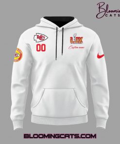 Kansas City Chiefs x Super Bowl LIX Champions 2025 Limited Edition White Hoodie