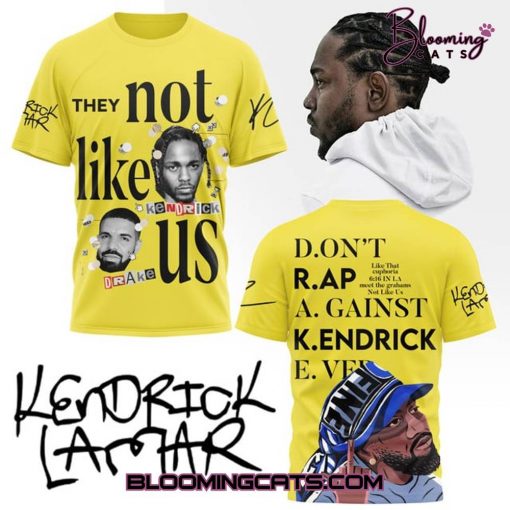 Kendrick Lamar & Drake “They Not Like Us” Shirt