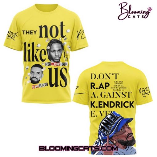 Kendrick Lamar & Drake “They Not Like Us” Shirt