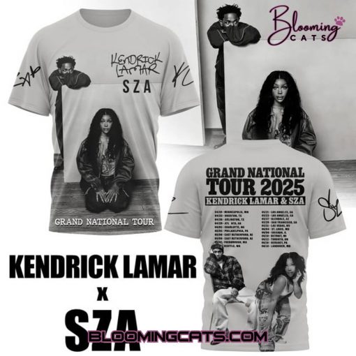 “Kendrick Lamar SZA Grand National Tour 2025” Shirt