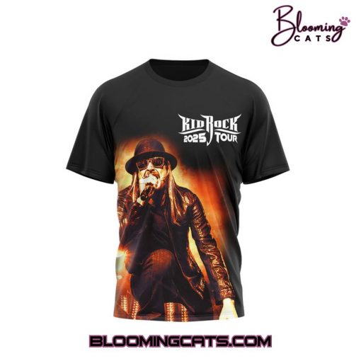 Kid Rock “AMERICAN BADASS KIDROCK BORN FREE” 2025 Shirt