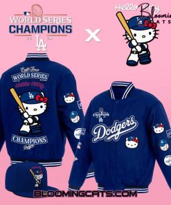 Los Angeles Dodgers X Hello Kitty Limited Edition Baseball Jacket