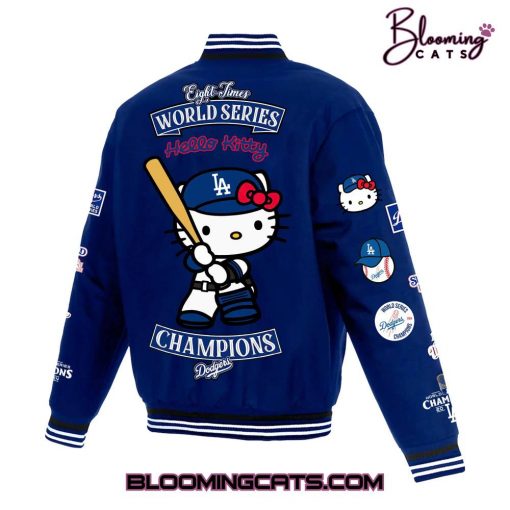 Los Angeles Dodgers X Hello Kitty Limited Edition Baseball Jacket