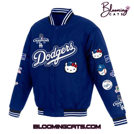 Los Angeles Dodgers X Hello Kitty Limited Edition Baseball Jacket