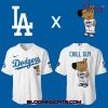 Los Angeles Dodgers x Chiikawa 2025 Limited Edition Baseball Jersey