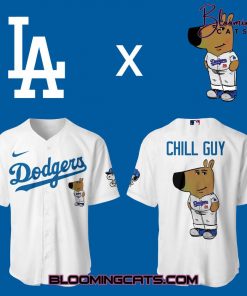 Los Angeles Dodgers x Chill Guy Limited Edition Baseball Jersey