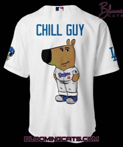 Los Angeles Dodgers x Chill Guy Limited Limited Baseball Jersey