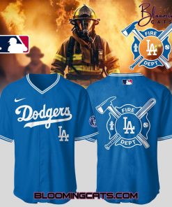 Los Angeles Dodgers x Firefighter Appreciation Night Baseball Jersey