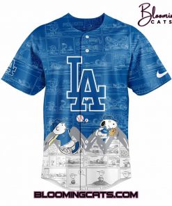 Los Angeles Dodgers x Pirates Anniversary of Peanuts Limited Edition Baseball Jersey