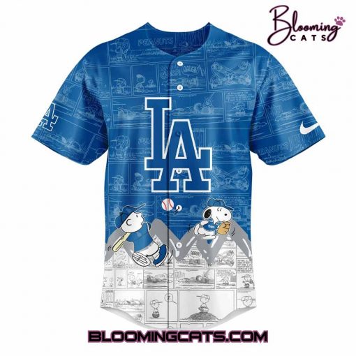 Los Angeles Dodgers x Pirates Anniversary of Peanuts Limited Edition Baseball Jersey