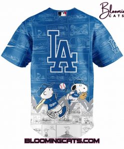 Los Angeles Dodgers x Pirates Anniversary of Peanuts Limited Limited Baseball Jersey 3