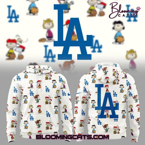 Los Angeles Dodgers x Pirates Anniversary of Peanuts Limited Edition Hoodie