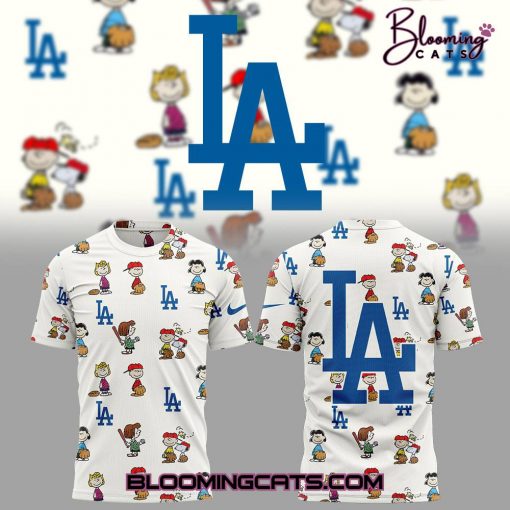 Los Angeles Dodgers x Pirates Anniversary of Peanuts Limited Edition Shirt