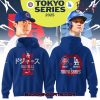 Los Angeles Dodgers x Tokyo Series Tour 2025 Black Hoodie