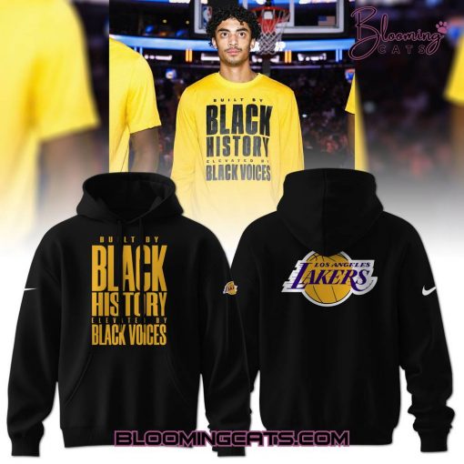 Los Angeles Lakers Black History Month Limited Edition Black Hoodie