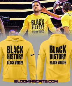 Los Angeles Lakers Luka Doncic Black History Limited Edition Hoodie