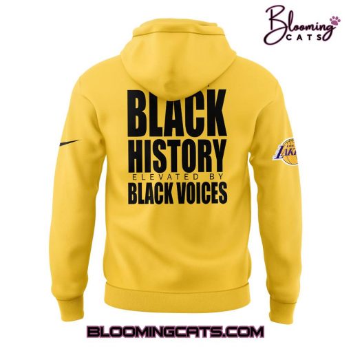 Los Angeles Lakers Luka Doncic Black History Limited Edition Hoodie