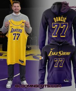 Los Angeles Lakers Show Luka Doncic Limited Edition Hoodie