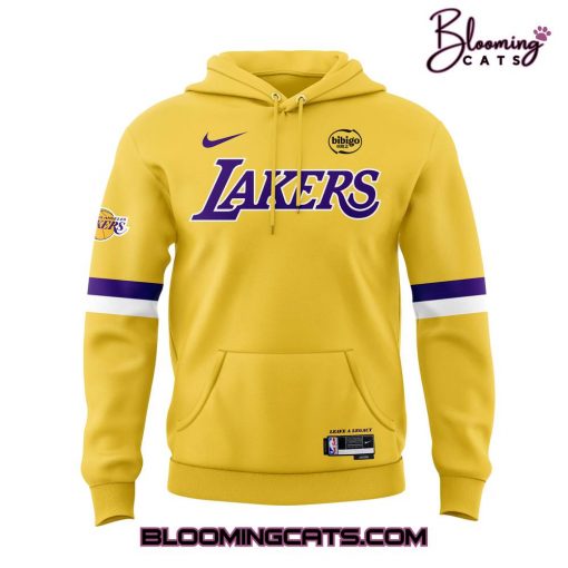 Los Angeles Lakers Show Luka Doncic Limited Edition Yellow Hoodie