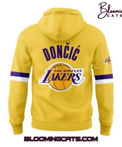 Los Angeles Lakers Show Luka Doncic Limited Edition Yellow Hoodie