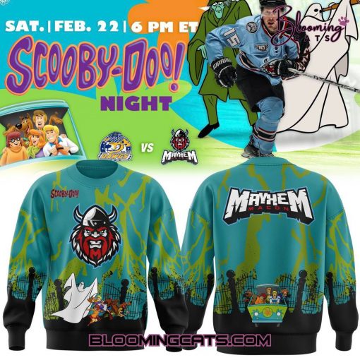 Macon Mayhem x Scooby Doo 2025 Limited Edition Sweatshirt