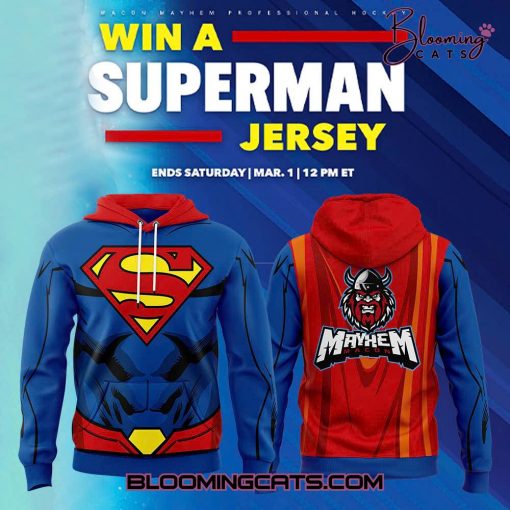 Macon Mayhem x Supper Man 2025 Limited Edition Hoodie