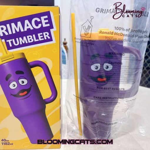 McDonald’s 2025 AU Exclusive Grimace 40oz Tumbler Cup