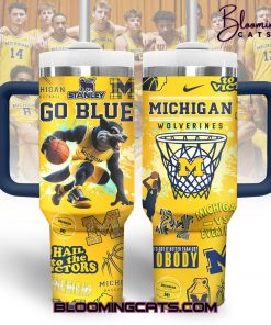 Michigan Basketball “GO BLUE” Stanley Tumbler