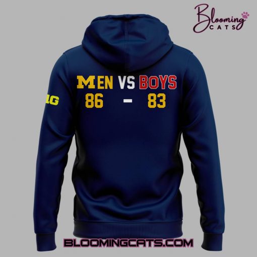 Michigan Basketball “Men Vs Boys” Limited Edition Hoodie