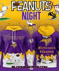 Minnesota Vikings 75th Anniversary of Peanuts Limited Edition Hoodie